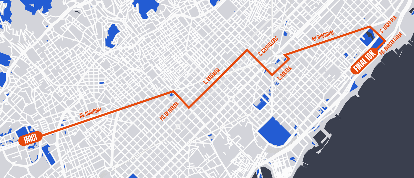 mapa recorregut 10k